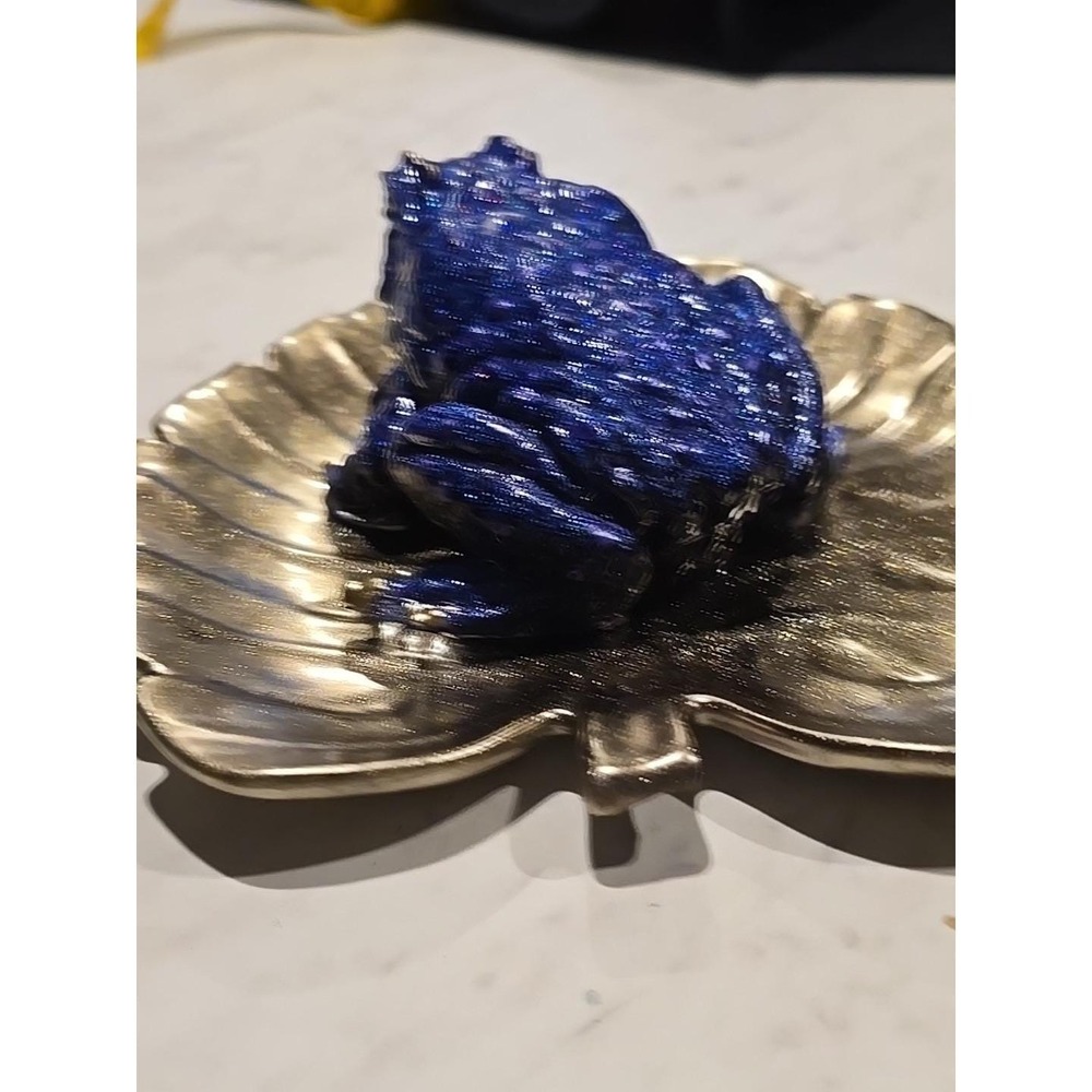 Handmade Resin Toad And Pad‎ - Picture 4 of 8